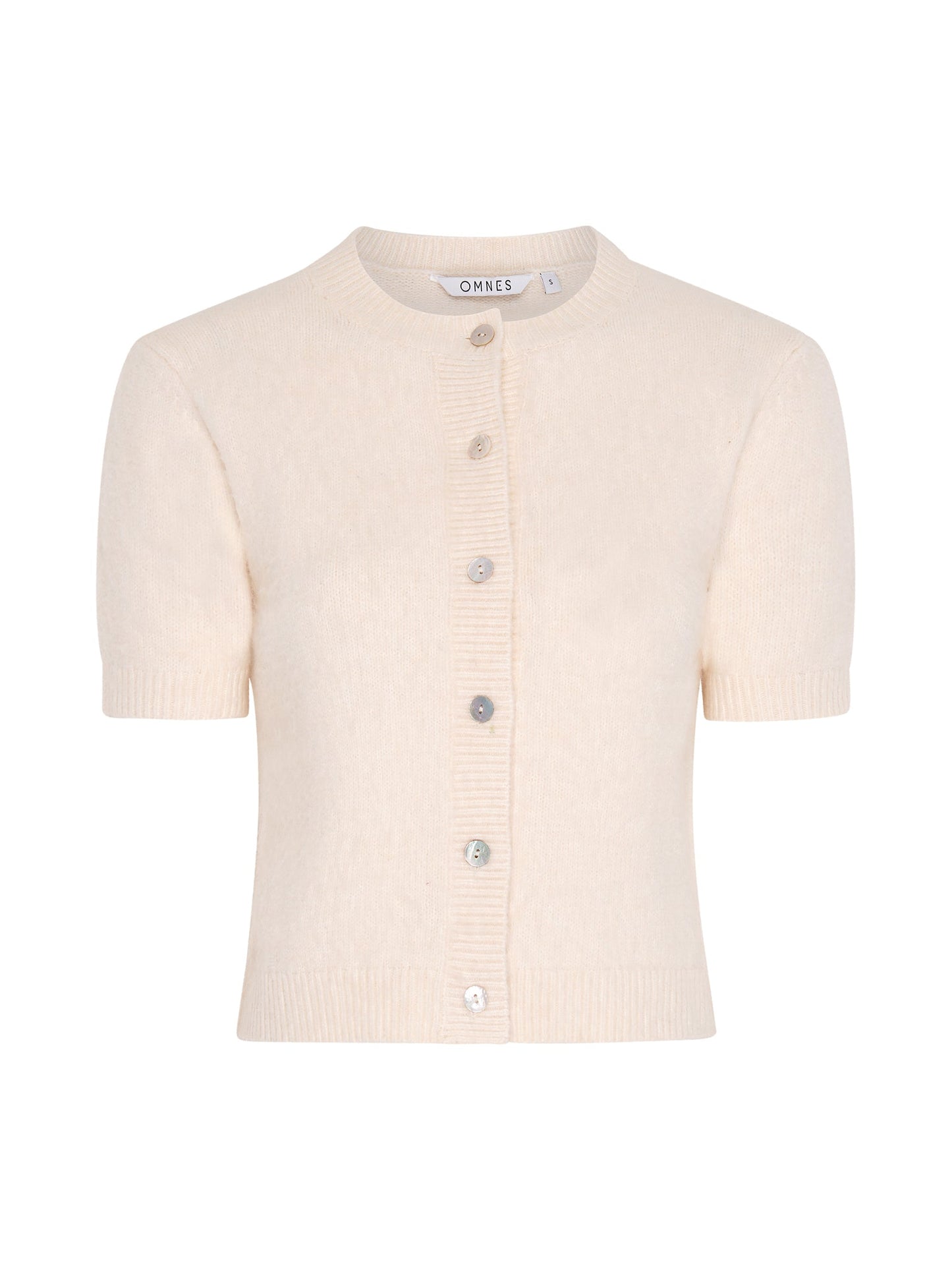 Lulu Fluffy Cardigan in Cream