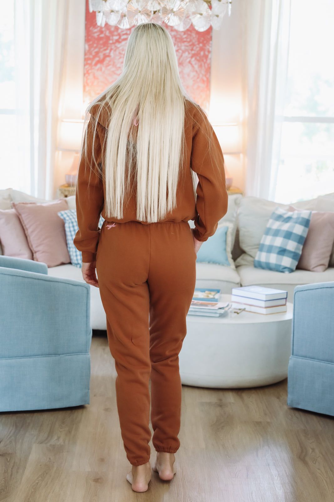 Canceled Plans Sweatpants By Mayfair Group - Cinnamon