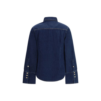 7FOR Blue Denim Shirt