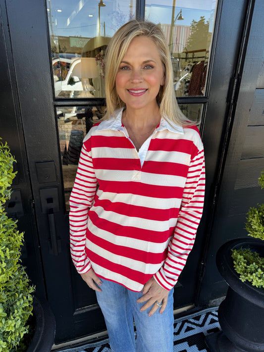Patsy Top - Red