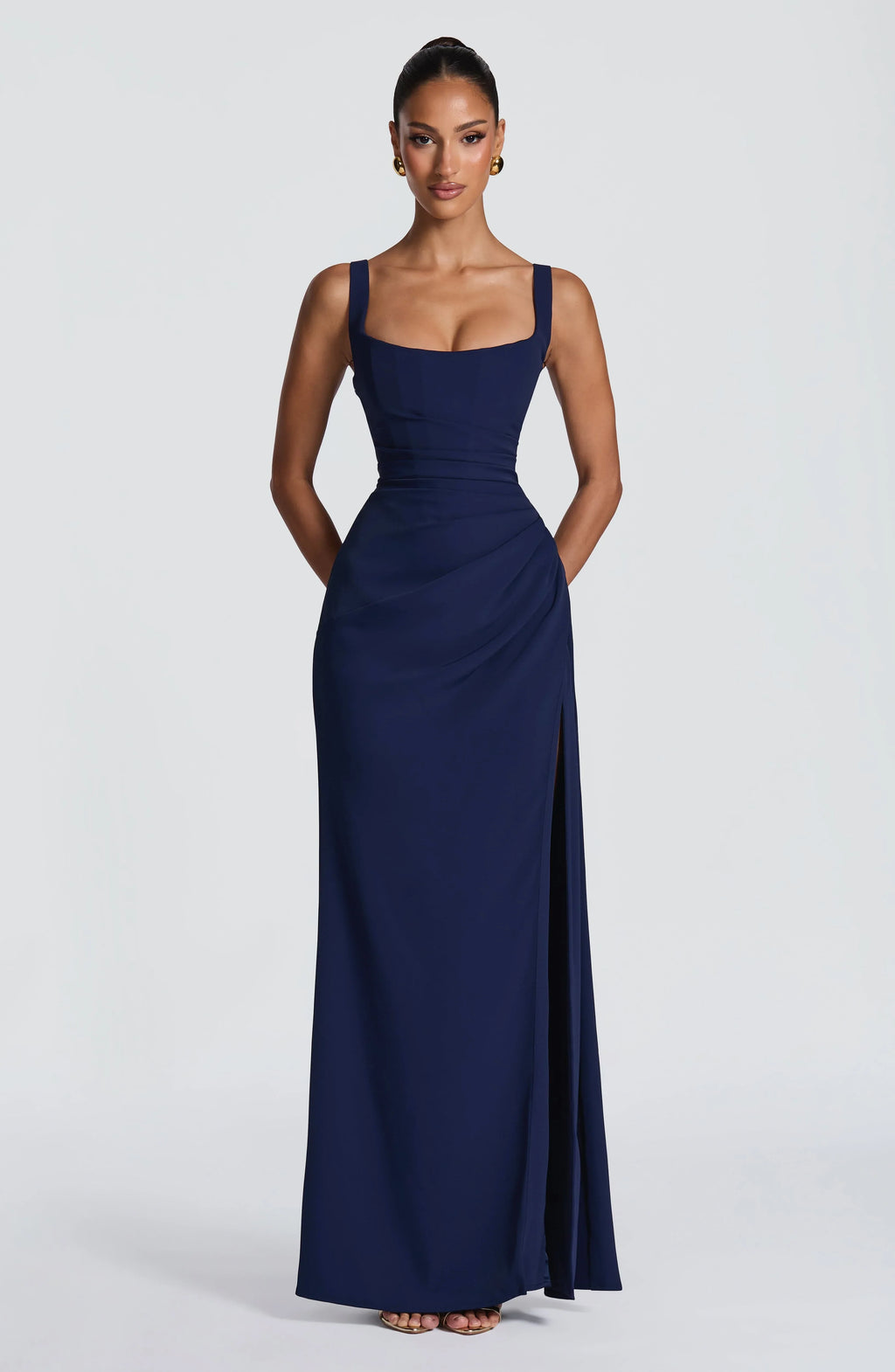 Laleh Maxi Dress - Navy