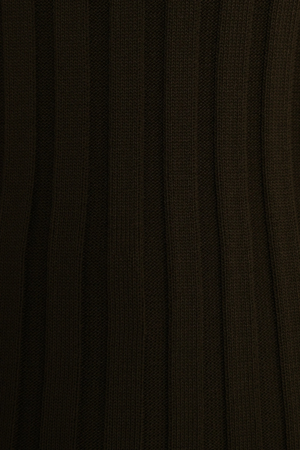 Aneesa Wide Rib Knit Top - Dark Olive