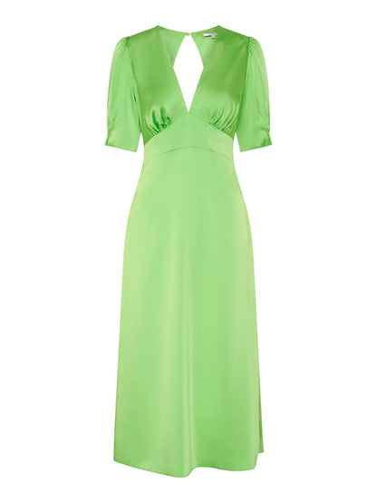 Odette Dress in Lime
