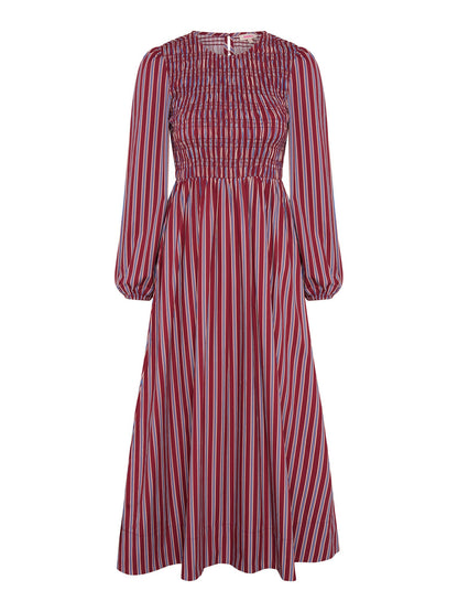 Saint Dress in Blue Stripe