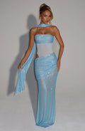 Kailani Maxi Dress - Aqua