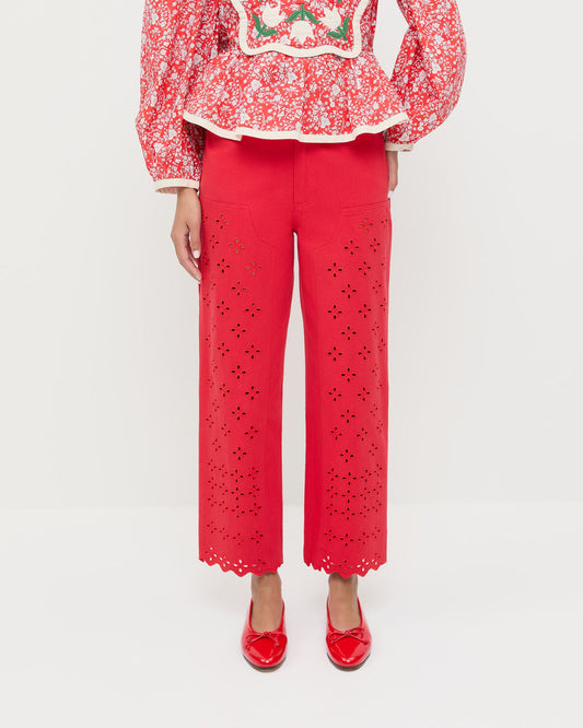 Demi Embroidered Pant
