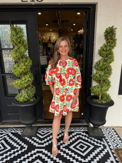 Paloma Dress - Multi