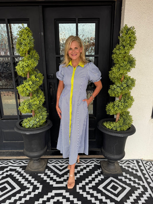 Kinsley Dress - Navy