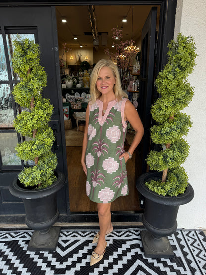 Gianna Dress - Olive