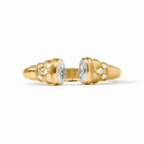Cannes Cuff - Gold - Cubic Zirconia - OS