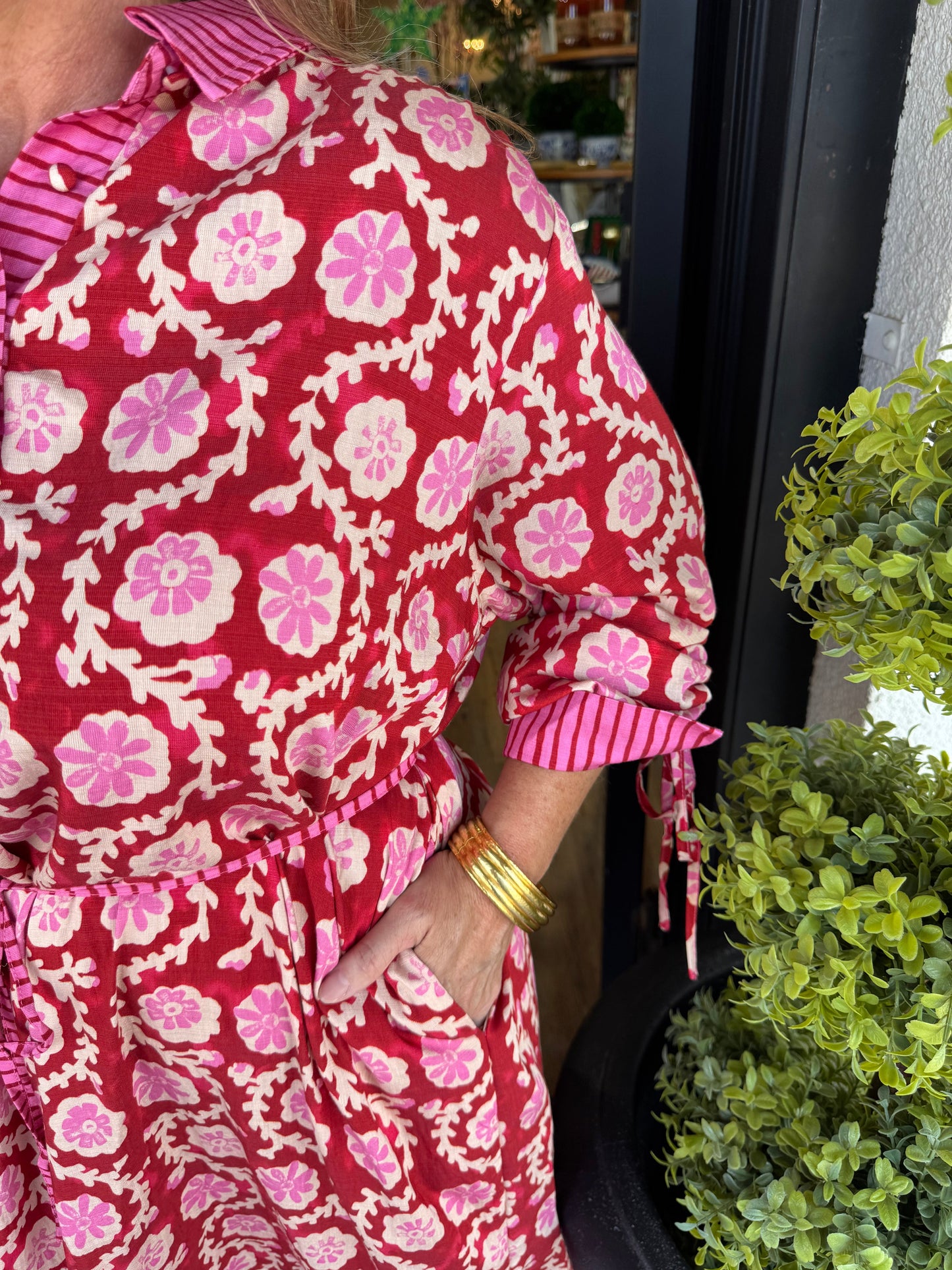 Marah Dress - Red