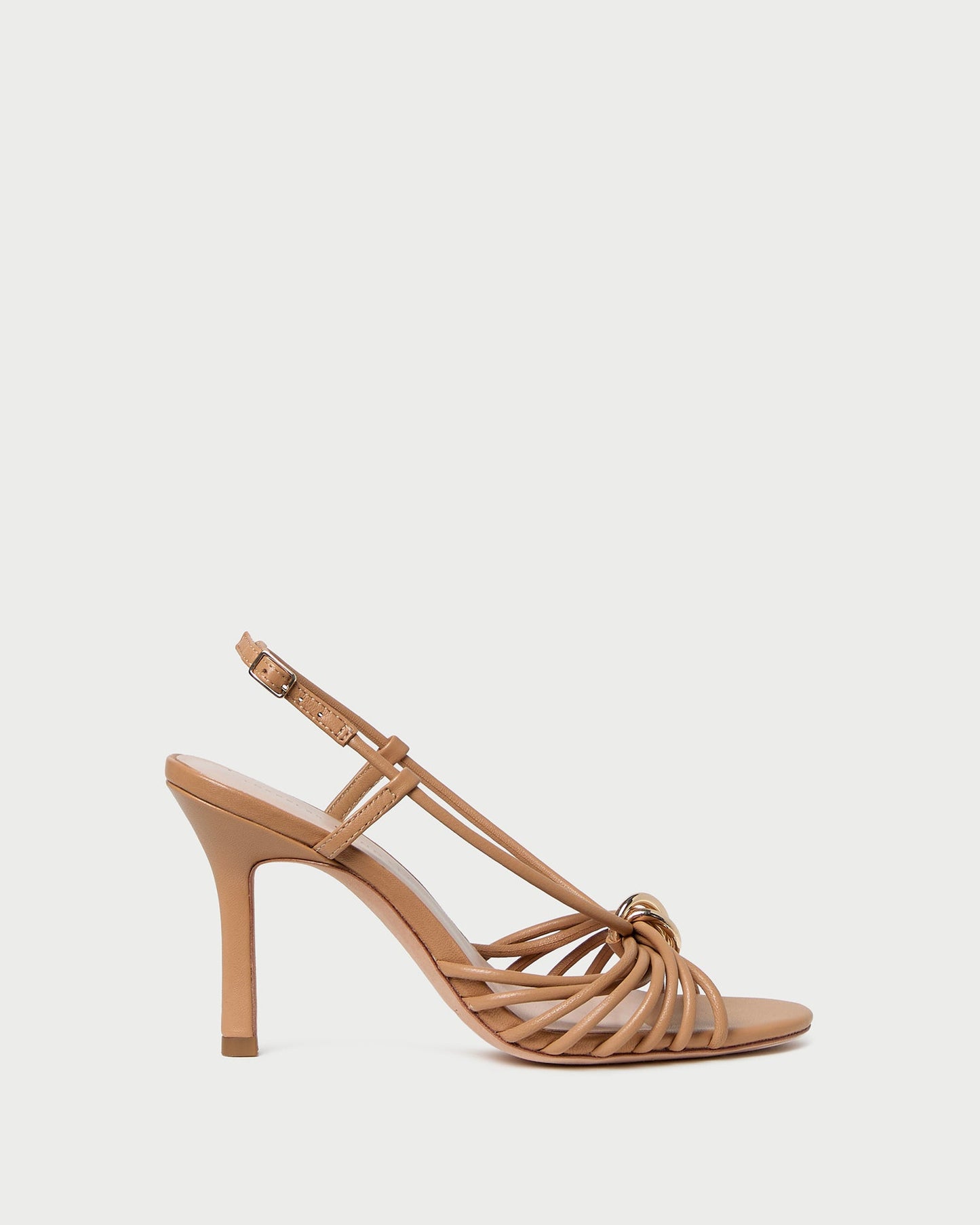 Mareka Dune Leather Heeled Sandal