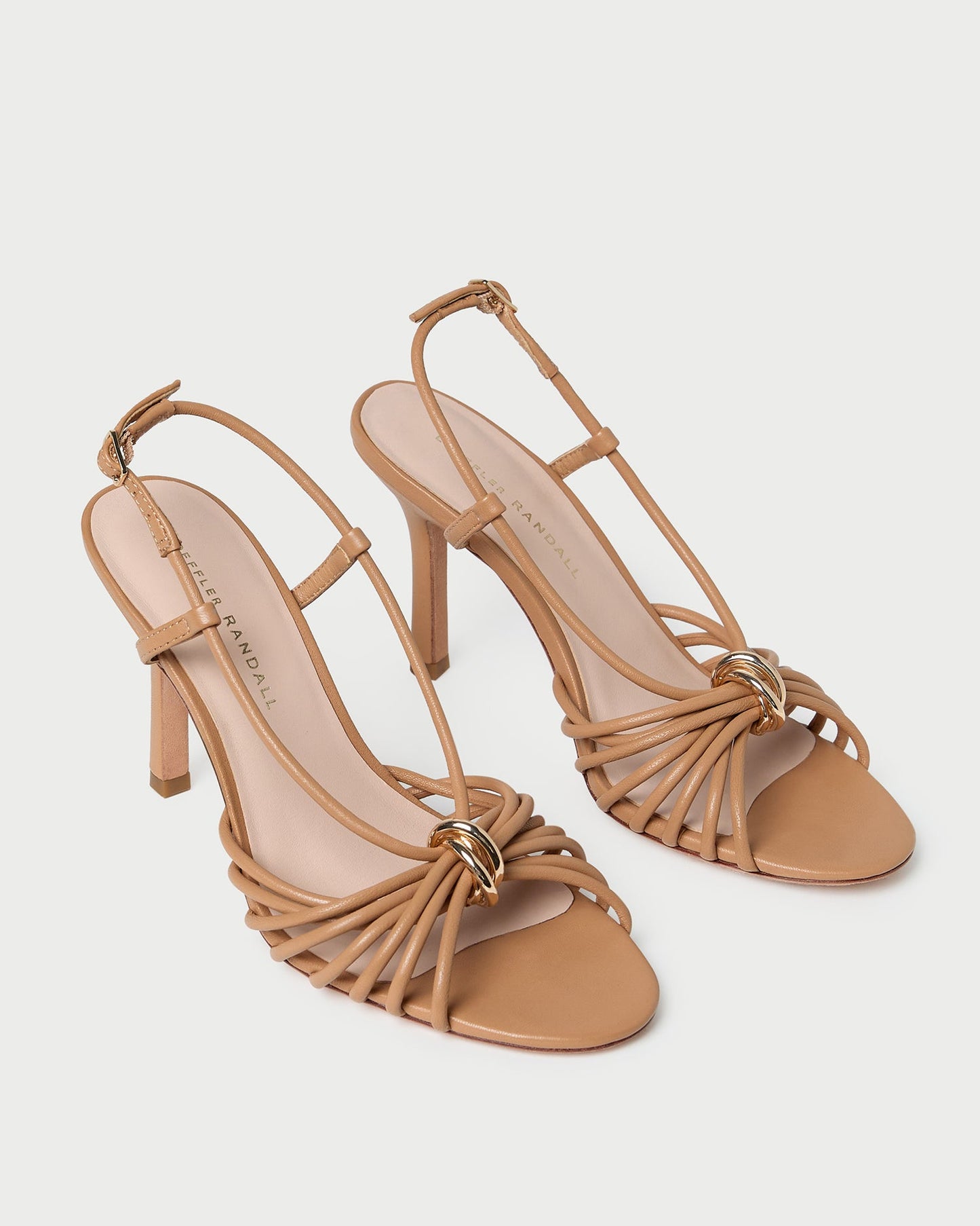 Mareka Dune Leather Heeled Sandal