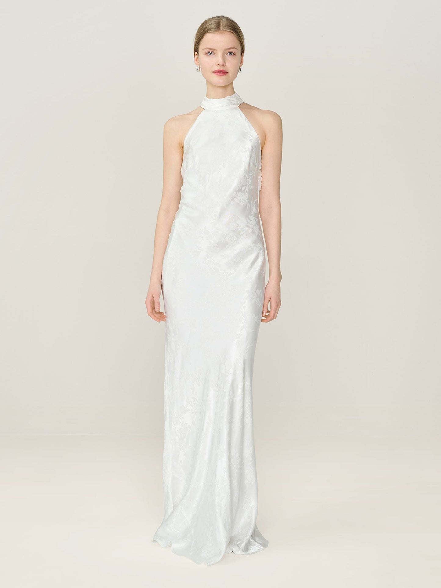 Milos Dress in Ivory