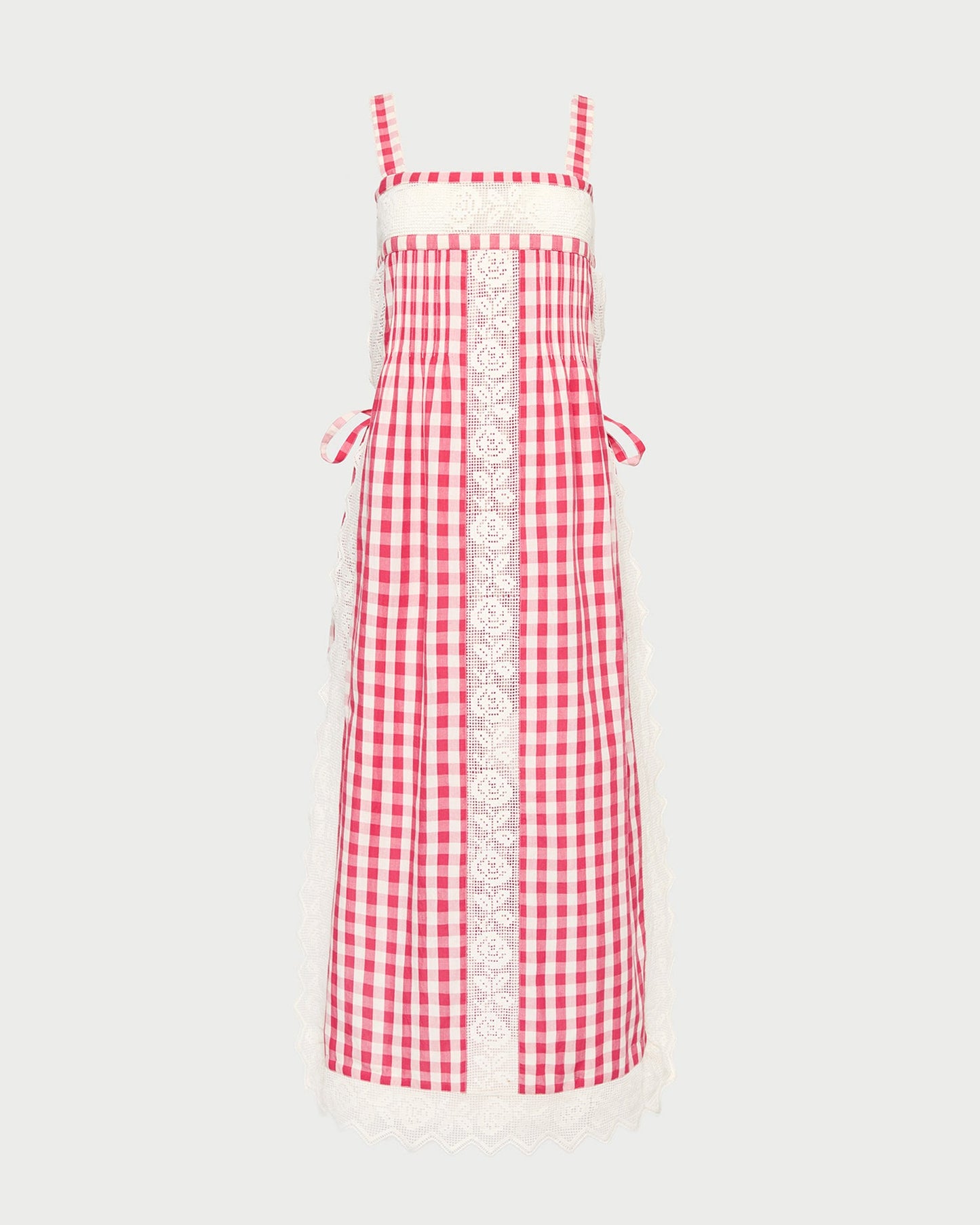 Poppy Lace Trim Dress