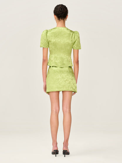 Patty Skirt in Lima Bean