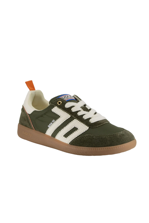 Back 70 Ghost Sneakers Olive Orange Milk