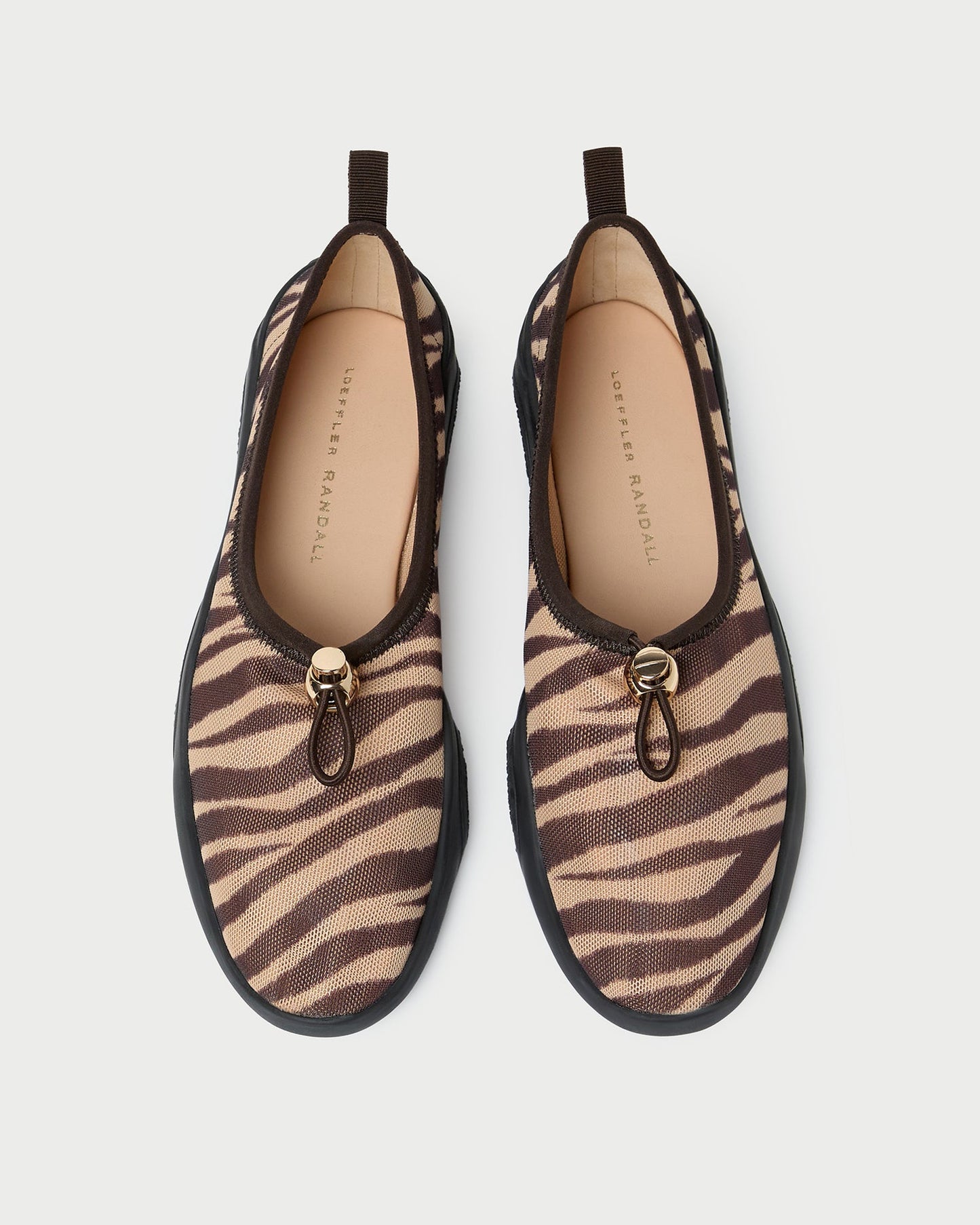 Raina Zebra Mesh Flat