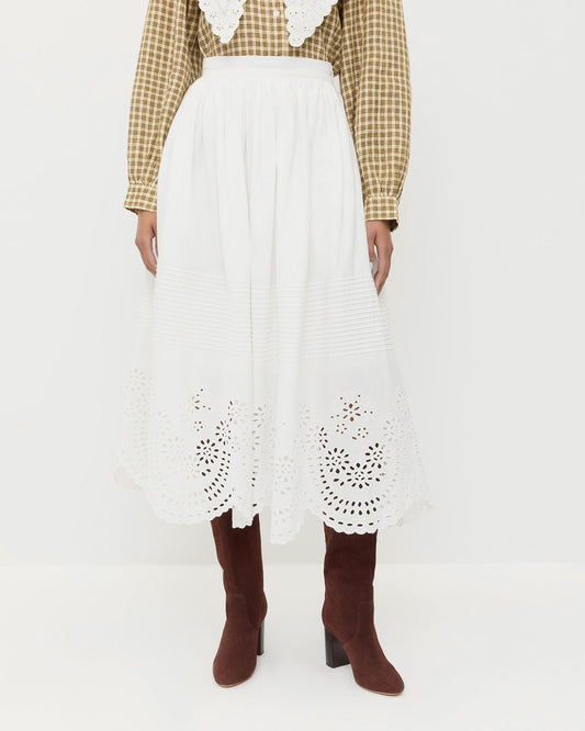 Tinsley Broderie Skirt