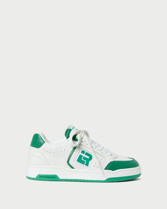 Topspin Cream/Green Court Sneaker