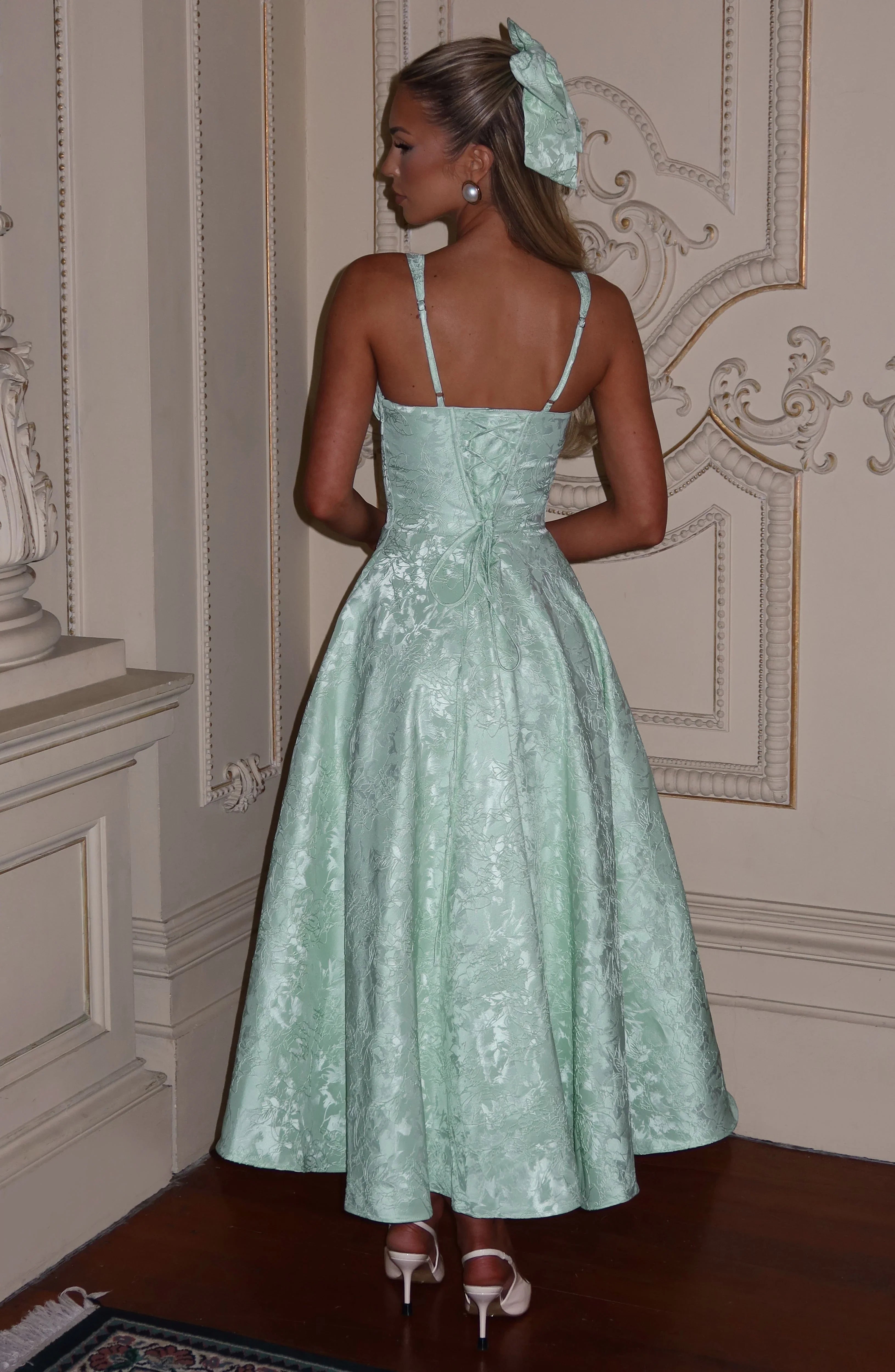 Amity Midi Dress - Mint