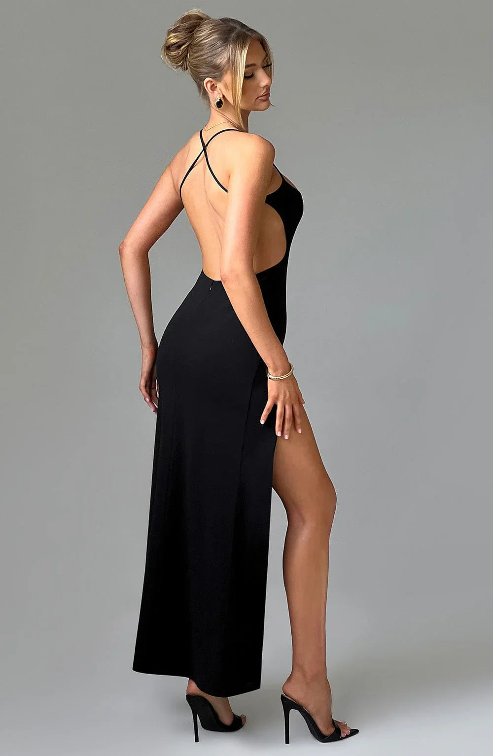 Beatrix Maxi Dress - Black