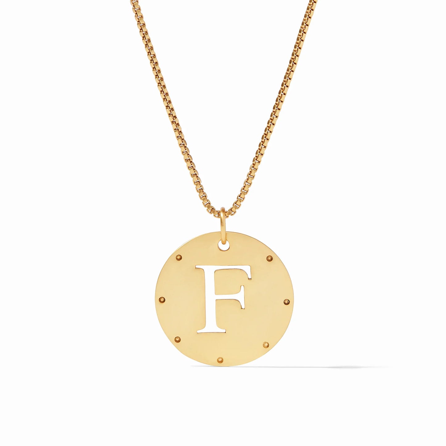 Julie Vos Monogram Pendant Necklace