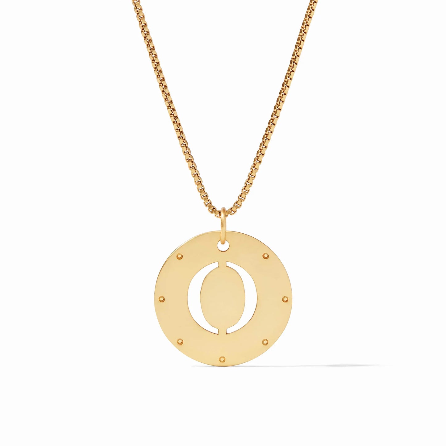 Julie Vos Monogram Pendant Necklace