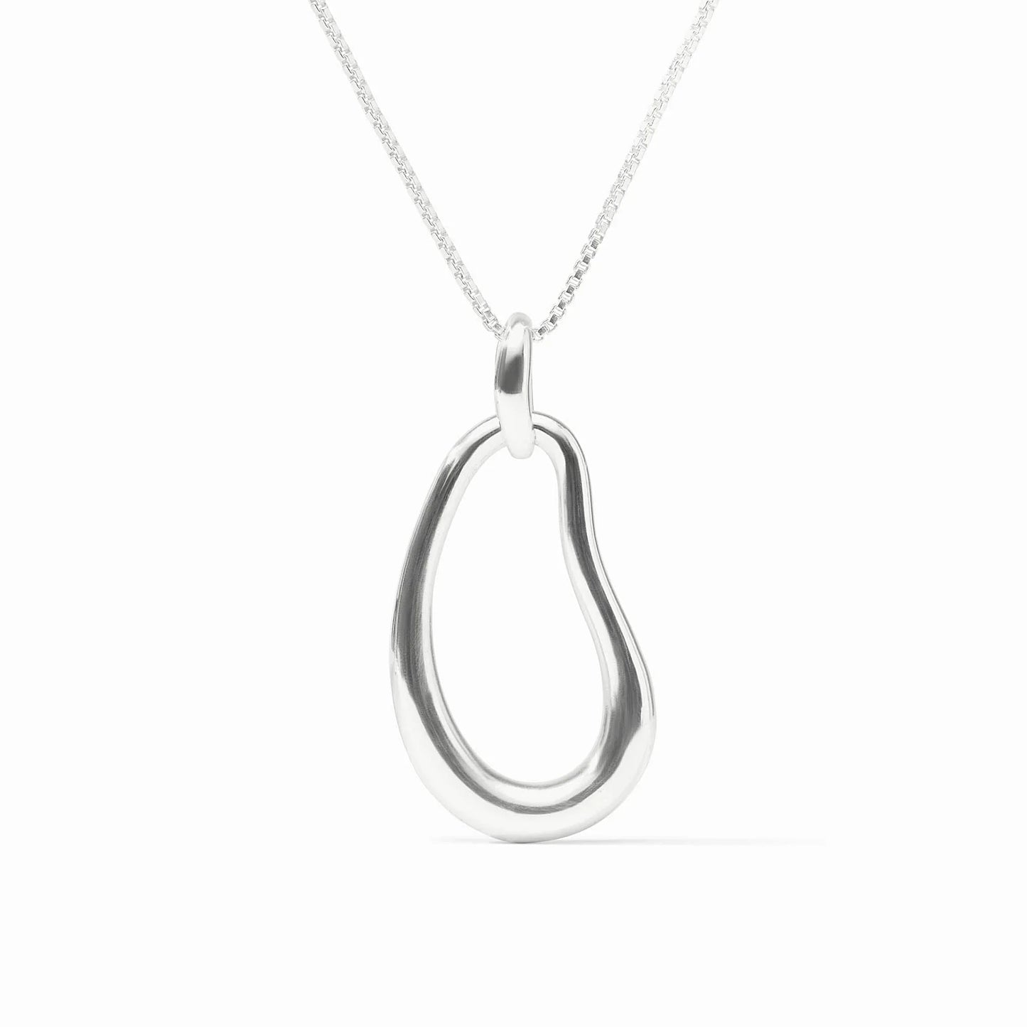 Wave Pendant - Silver